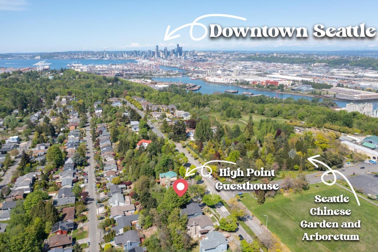 High Point Guesthouse - Next To Seattle Chinese Garden المظهر الخارجي الصورة